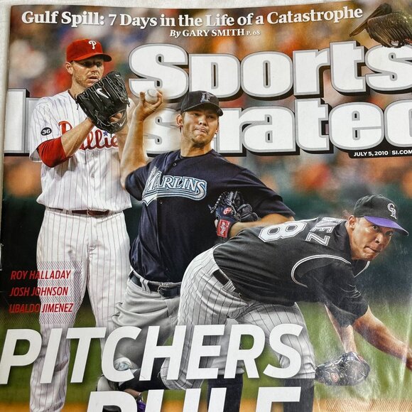 Sports Illustrated Magazine u July 5 2010 Pitchers Rule - Picture 2 of 9
